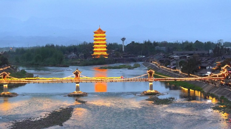 崇州元通古鎮。崇州市委宣傳部供圖