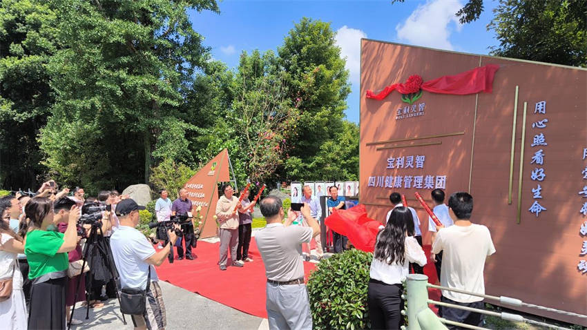 寶利靈智溫江森林療愈基地。中國合作貿易企業協會民營經濟分會供圖