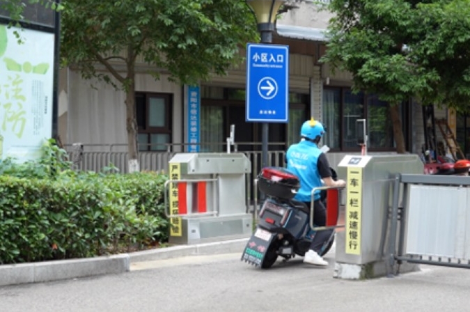 從“六難”到“友好” 資陽騎手友好型社區的4分鐘之變