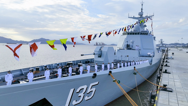 達州艦。達州市退役軍人事務局供圖