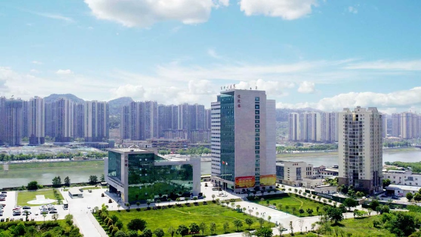 巴中市中心醫院南壩院區。巴中市中心醫院供圖