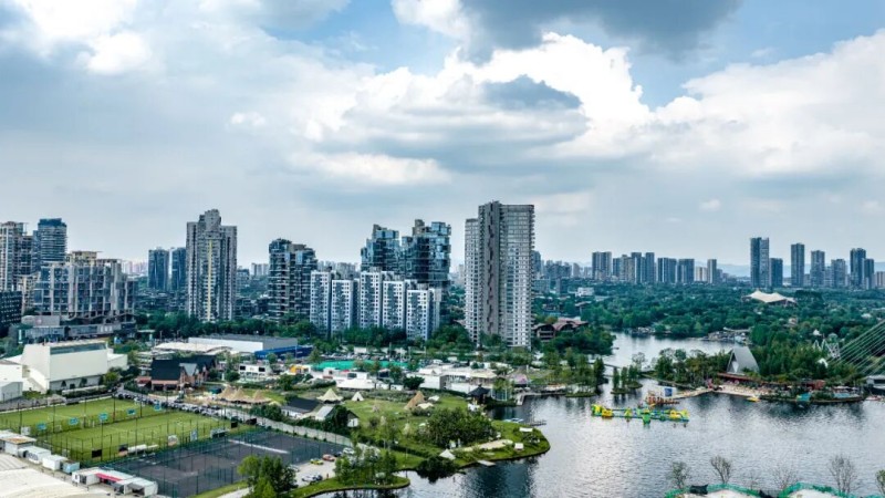 四川天府新區的生活環境。四川天府新區融媒體中心供圖