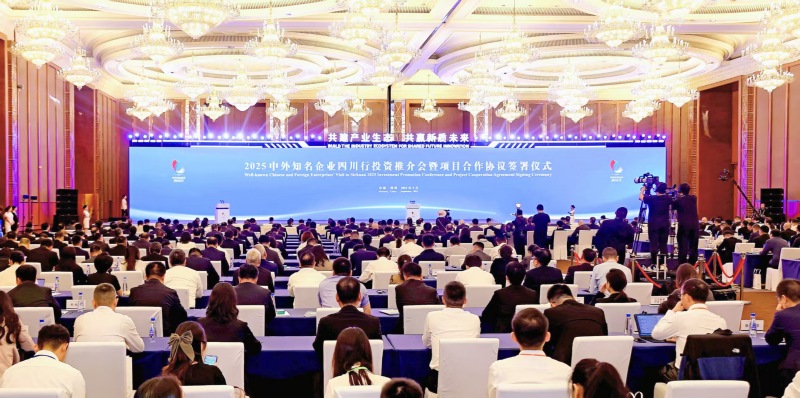 會議現場。四川省經濟合作局供圖