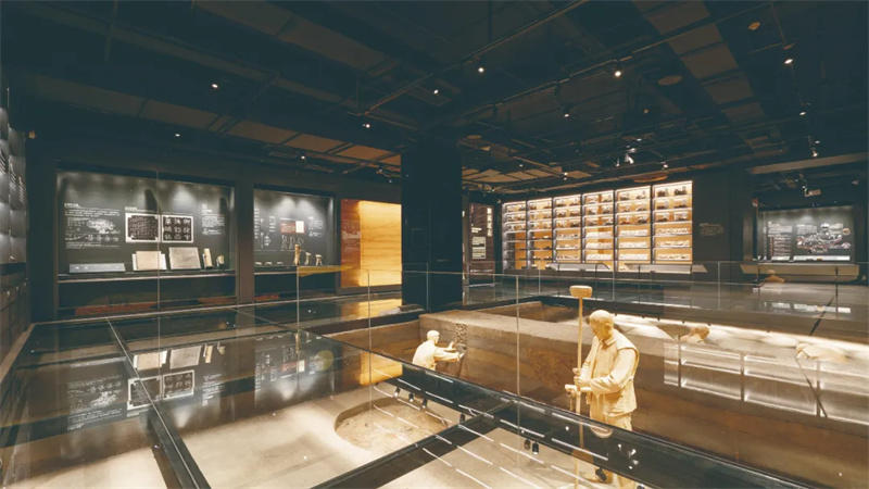 成都都考古中心“考古·成都”基本陳列。成都市文物考古研究院供圖