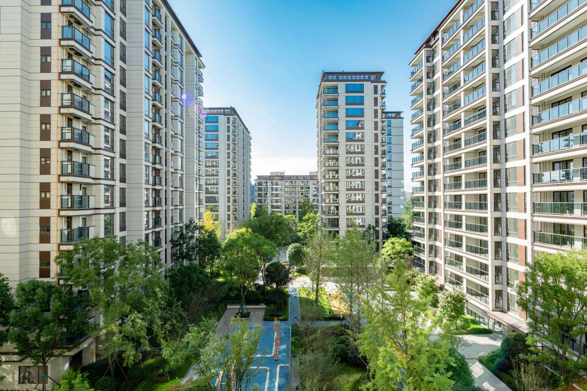 馬廠壩TOD保租房小區景觀。成都軌道集團供圖