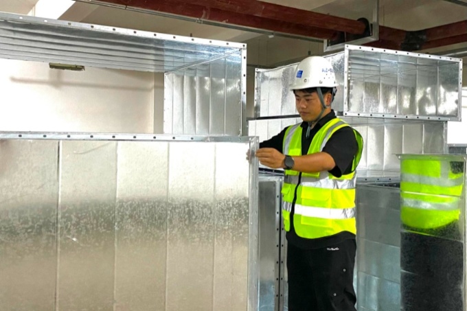 項目施工現場。受訪者供圖