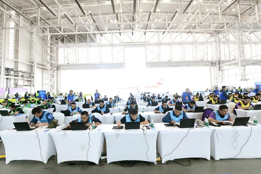 故障處理比賽。主辦方供圖