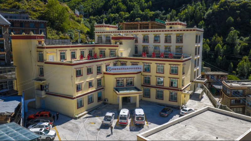 四姑娘山急救中心。黃銳供圖