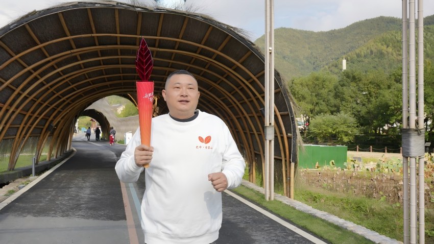 巴中民宿代表楊義川。主辦方供圖