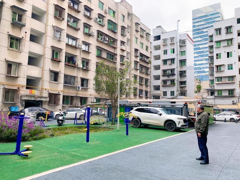 劍南公寓小區改造后一景。廣元市融媒體中心供圖