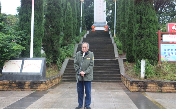 少將陳云中之子陳兵。富順縣退役軍人事務局供圖