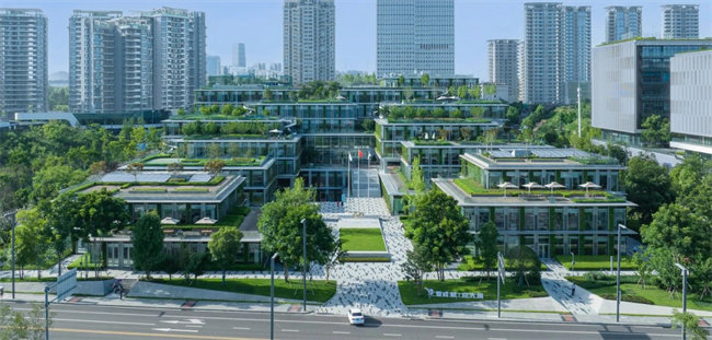 中建濱湖設計總部。四川省住房和城鄉建設廳供圖