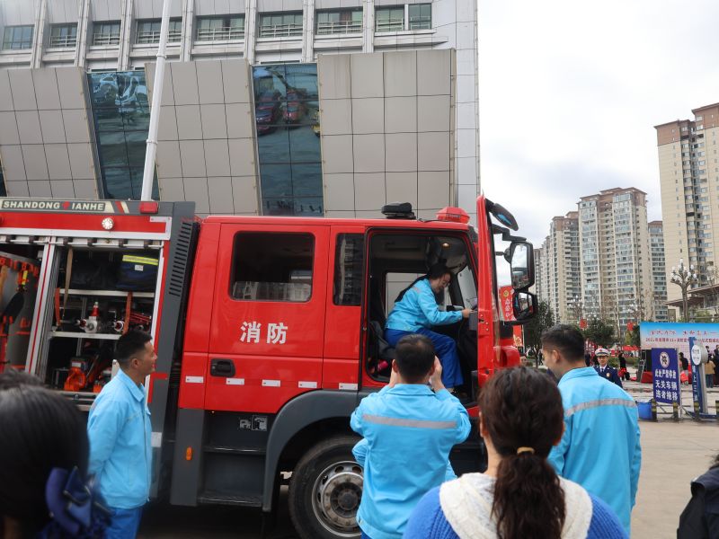 模擬演練現場。會理市消防救援大隊供圖