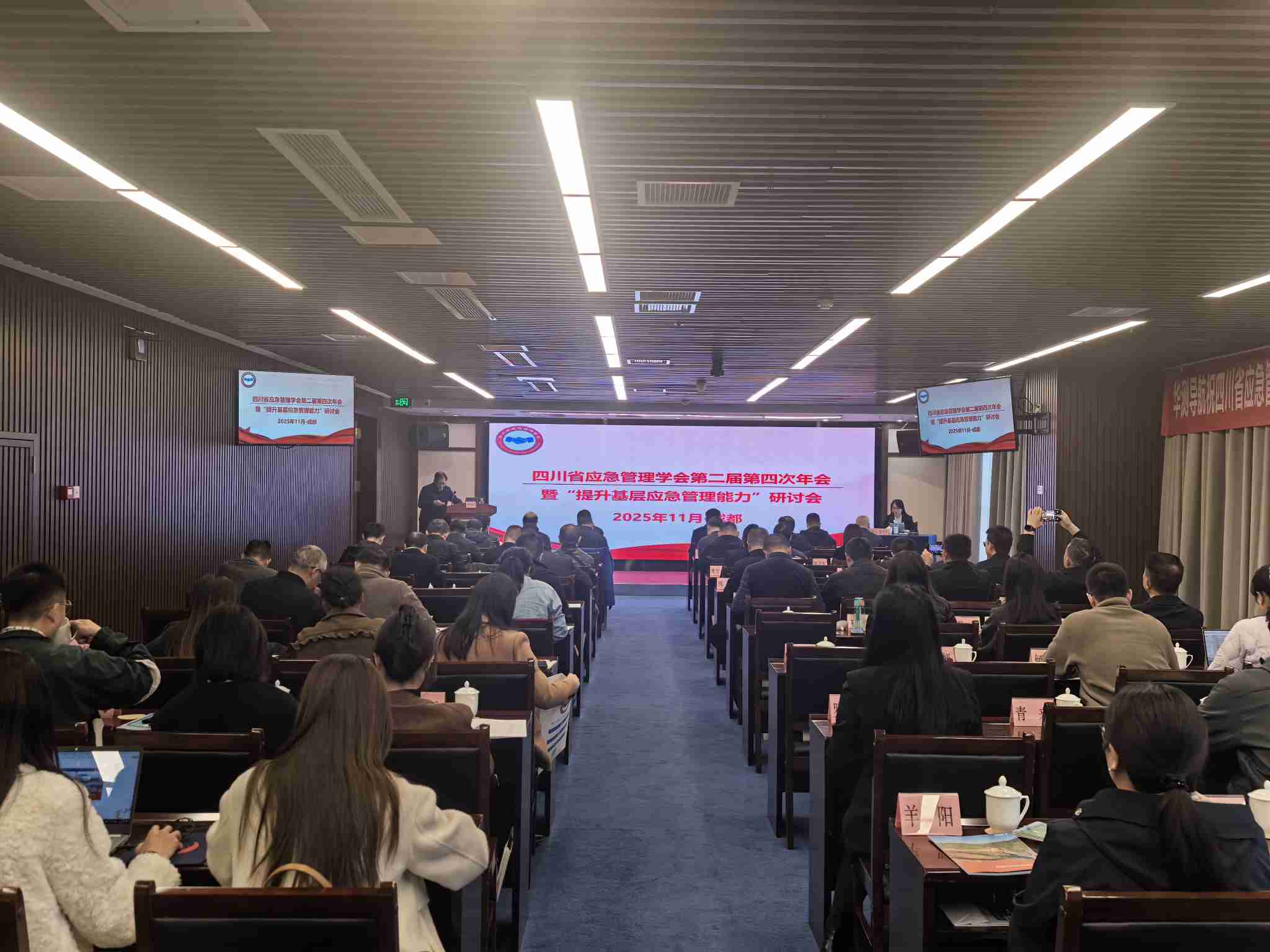 研討會現場。 四川省應急管理學會供圖