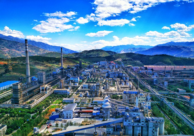 西昌鋼釩三平臺廠區場景。涼山州委宣傳部供圖