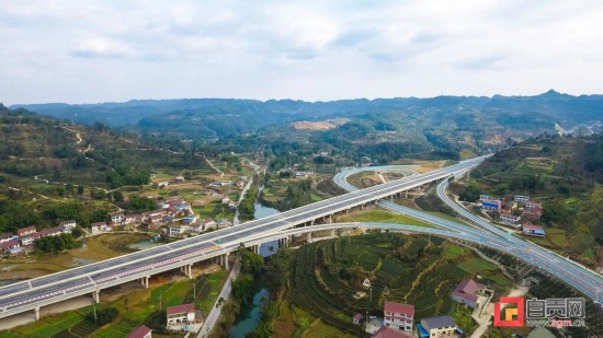 成都到自貢到宜賓高速公路