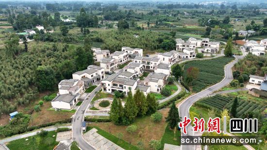 成都蒲江明月村。(唐啟浩 攝)