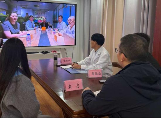 省中西醫結合醫院開展“天府云醫”埃及站線上問診活動